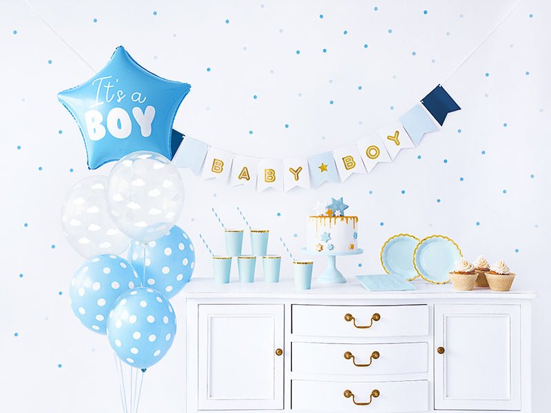 Versiering Pakket It'S A Boy 49 delig van Partydeco koop je bij Partywinkel