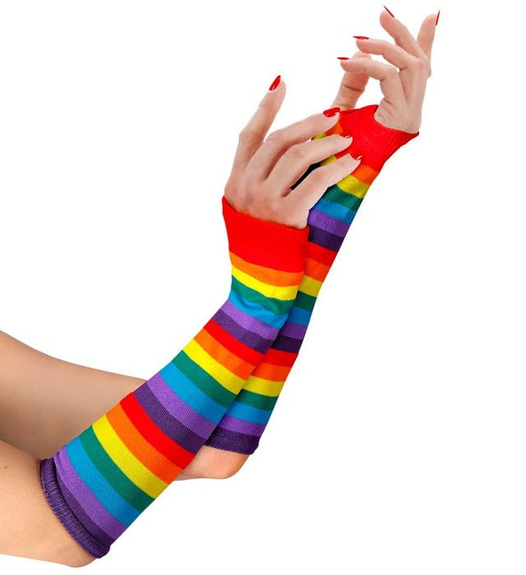 Vingerloze handschoenen 33cm van Widmann koop je bij Partywinkel