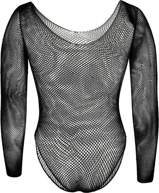 Visnet Body Suit Zwart van Fiestas Guirca koop je bij Partywinkel