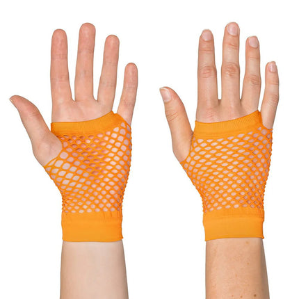 Visnet Handschoenen Oranje van Boland koop je bij Partywinkel
