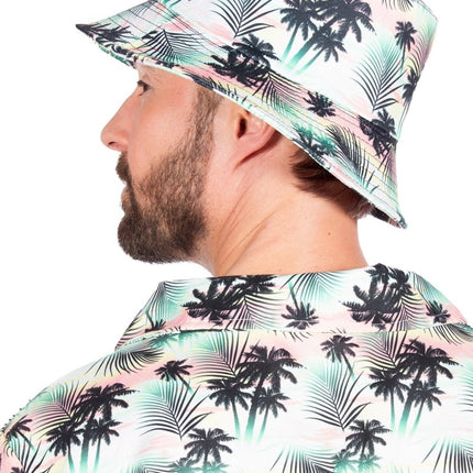 Vissershoedje Hawaii palmboom - Partywinkel - 8720059071586