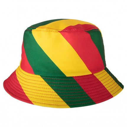 Vissershoedje Rood/Geel/Groen van PartyXplosion koop je bij Partywinkel