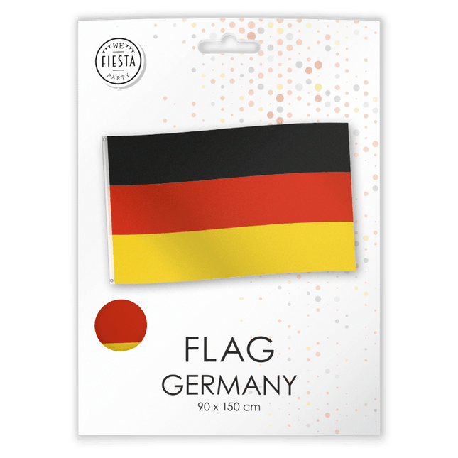 Vlag Duitsland 1,5m van WeFiesta koop je bij Partywinkel