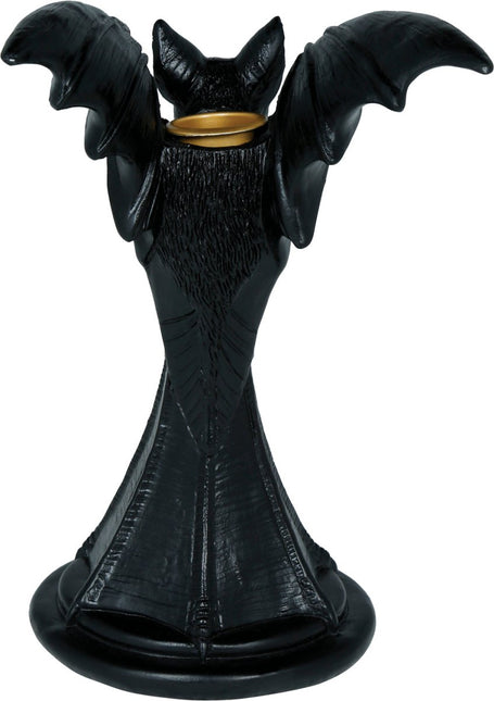 Vleermuis Kaarsenhouder 18cm van Fiestas Guirca koop je bij Partywinkel