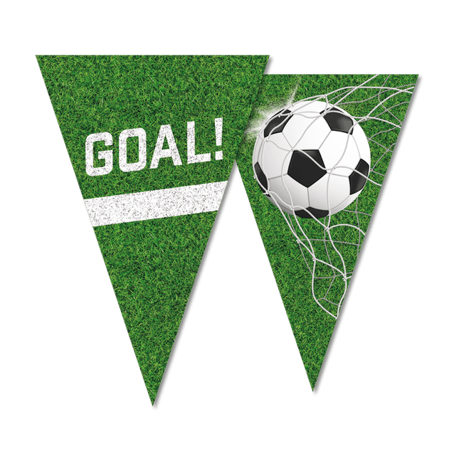 Fußball-Girlande „Goal“ 10 m von WeFiesta kannst du bei Partywinkel kaufen