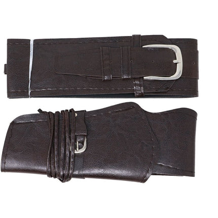 Volwassen Piratenriem Holster 27cm van Fiestas Guirca koop je bij Partywinkel