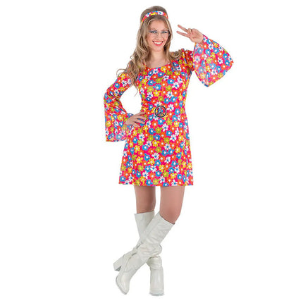 Volwassenenkostuum Hippie flower van Boland koop je bij Partywinkel