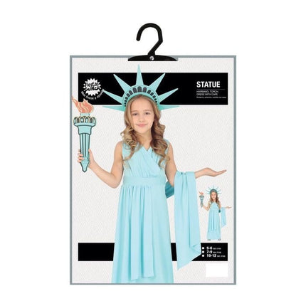 Vrijheidsbeeld Jurk Kind van Fiestas Guirca koop je bij Partywinkel