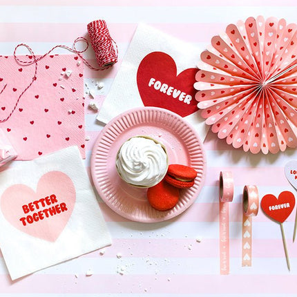 Washi Tape Lichtroze Goud 10m 4st van Partydeco koop je bij Partywinkel