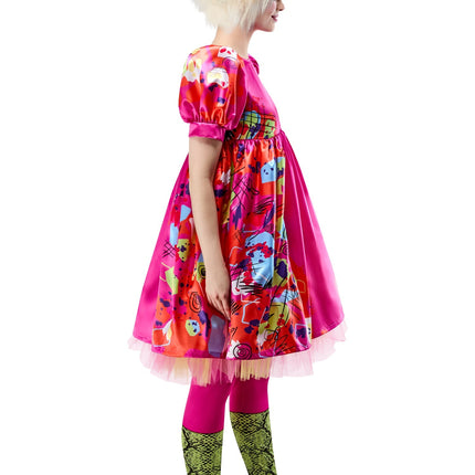 Schräges Barbie Kostüm Rosa