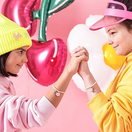 Wenskaart Best Friend Armbanden 14,8cm van Partydeco koop je bij Partywinkel