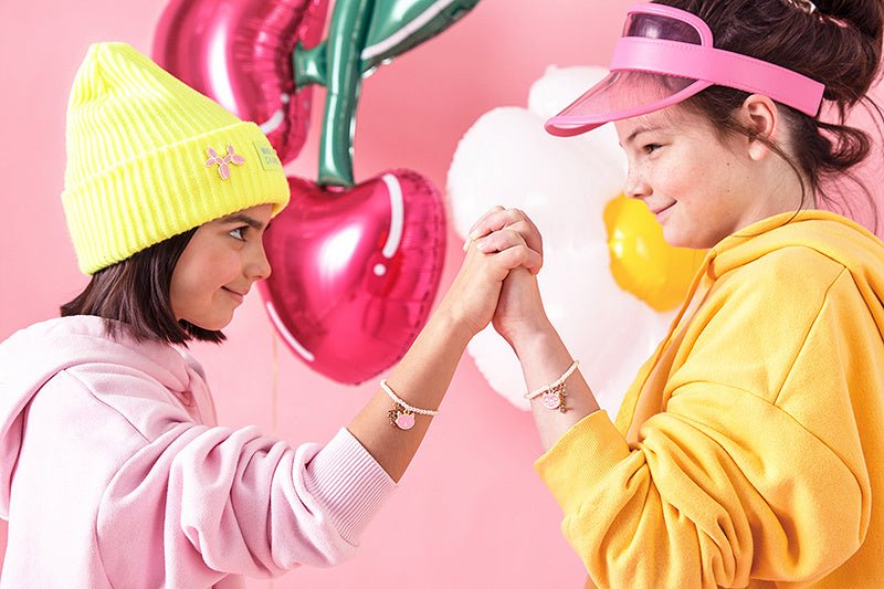 Wenskaart Best Friend Armbanden 14,8cm van Partydeco koop je bij Partywinkel