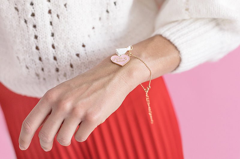 Wenskaart Will You Be Armband 14,8cm van Partydeco koop je bij Partywinkel