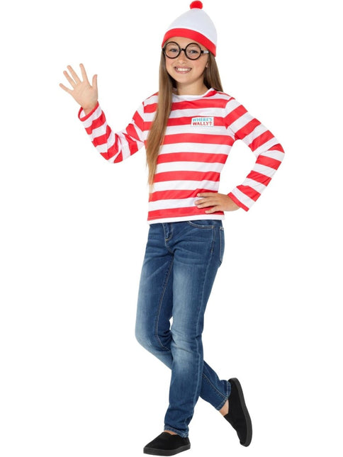 Where's Wally? Instant Kit Kinderkostuum van Smiffys koop je bij Partywinkel