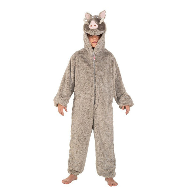 Wild Zwijn Onesie Asterix en Obelix Kind - Partywinkel - 3661652181188