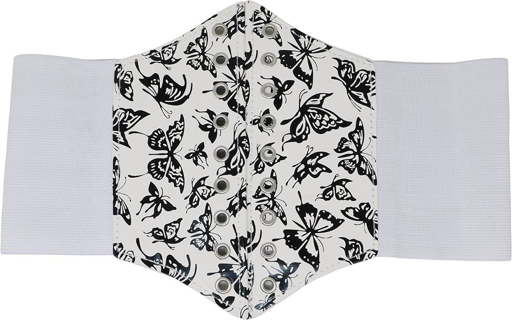 Wit Corset Dames Vlinders van Fiestas Guirca koop je bij Partywinkel
