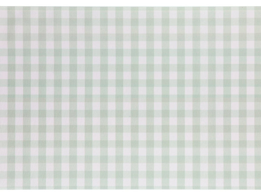 Wit Groene Tafelloper 5m van Partydeco koop je bij Partywinkel