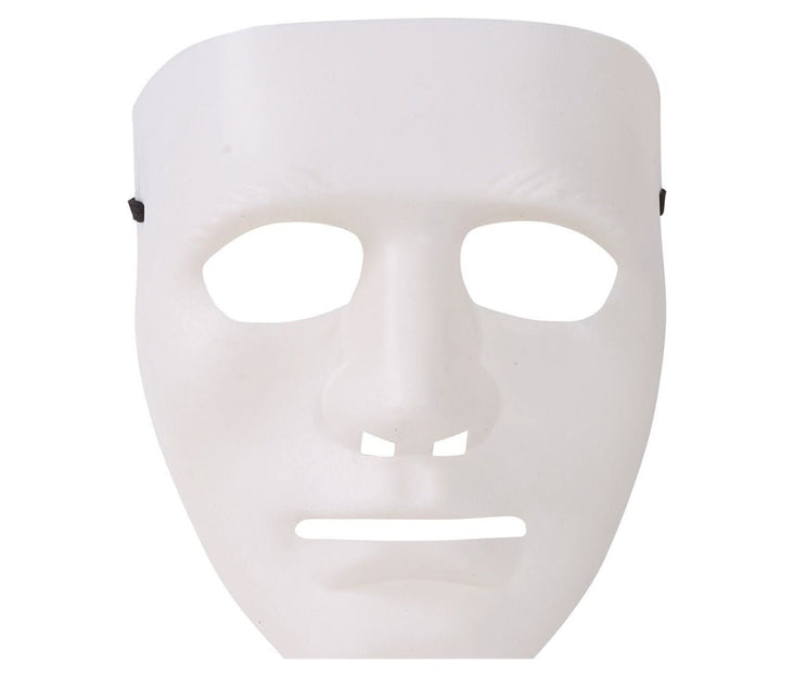 Wit Masker Deluxe - Partywinkel - 8434077026588