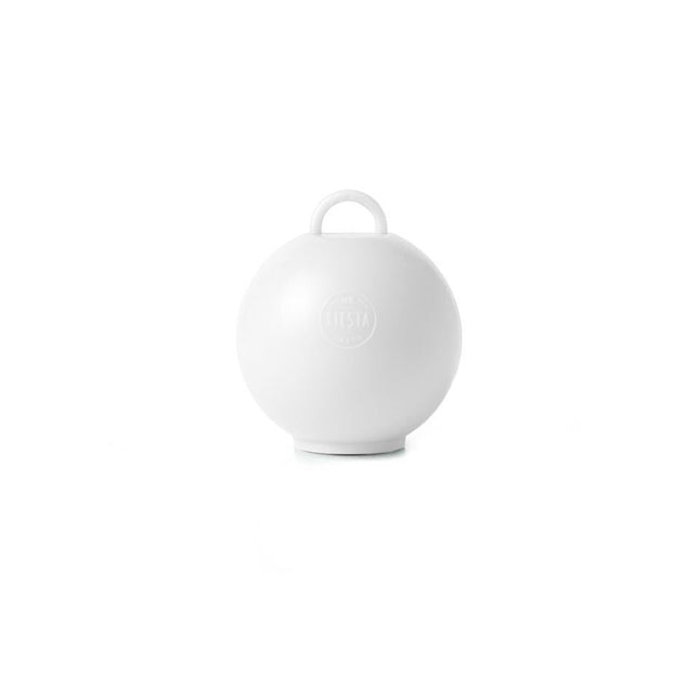 Witte Ballon Gewicht Kettlebell 75g van WeFiesta koop je bij Partywinkel