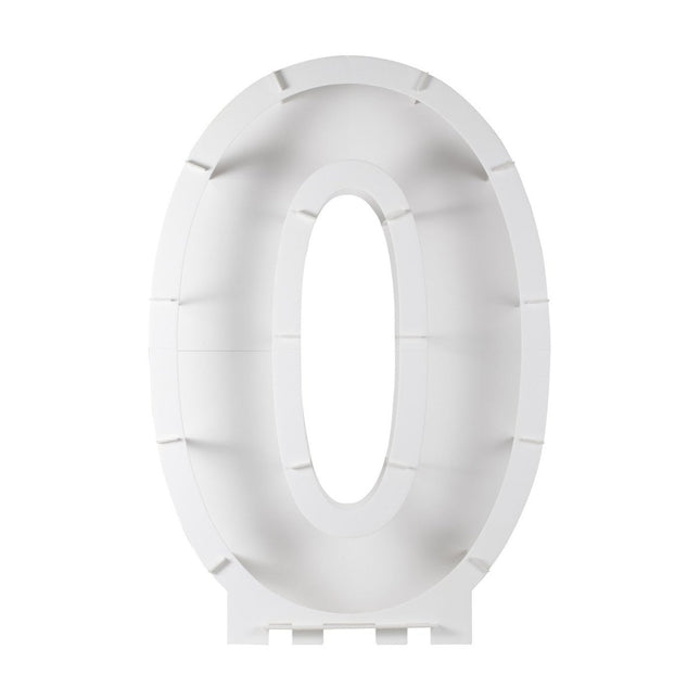 Witte Ballonnen Standaard 0 Jaar 81cm van Ginger Ray koop je bij Partywinkel