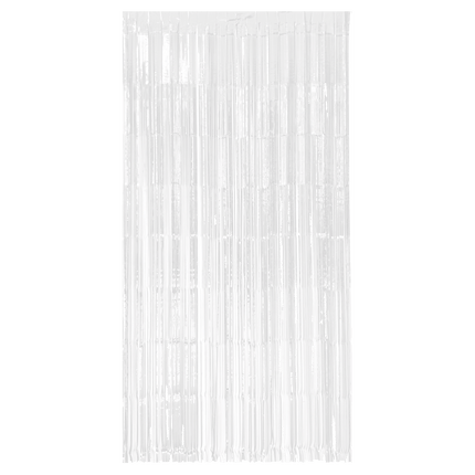 Witte Deurgordijn 2m - Partywinkel - 8716764236525