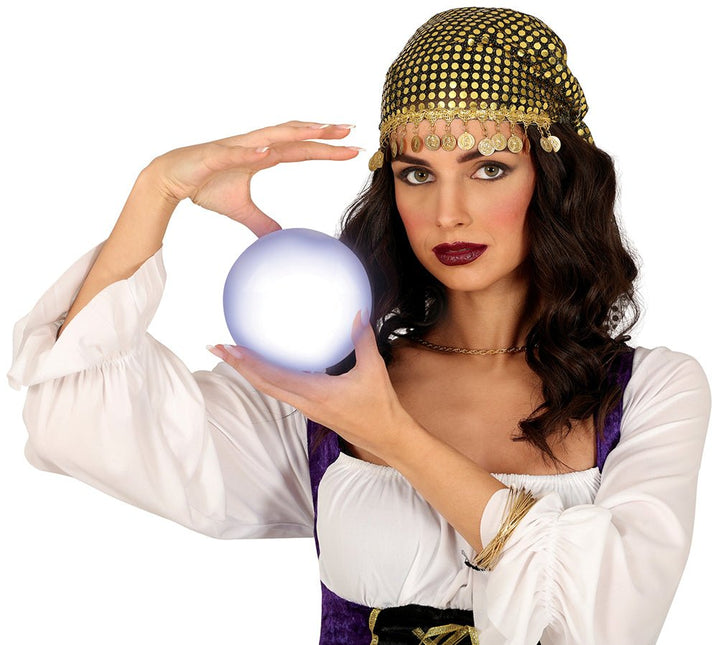 Witte Glazenbol 12cm - Partywinkel - 8434077249284