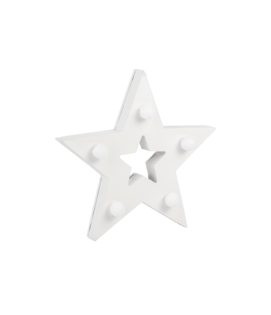 Witte Licht Ster van Paper Dreams koop je bij Partywinkel