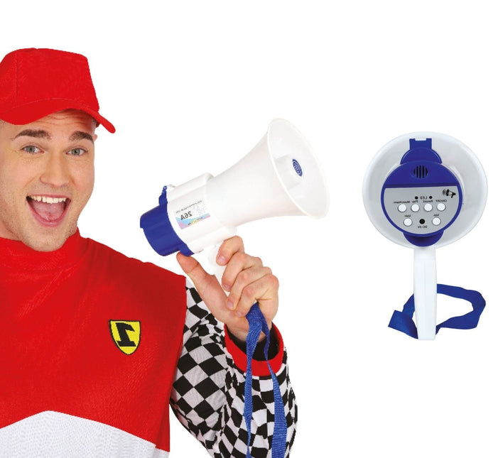 Witte Megafoon - Partywinkel - 8434077315361