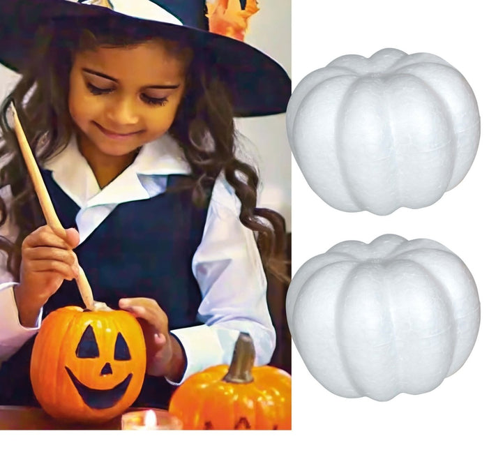 Witte Pompoen Diy 10cm - Partywinkel - 8434077249673