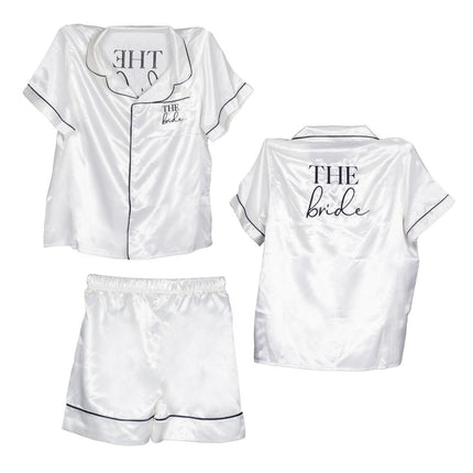 Witte Pyjama The Bride van Ginger Ray koop je bij Partywinkel