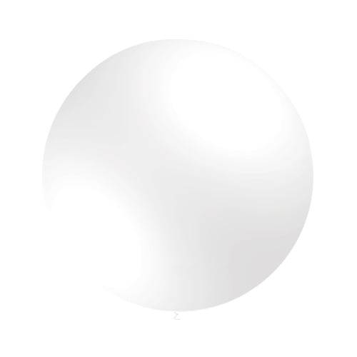 Witte Reuze Ballon 60cm - Partywinkel - 8436540874306