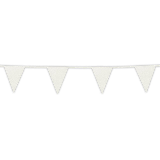 Witte Slinger Glitter Papier 6m van Boland koop je bij Partywinkel
