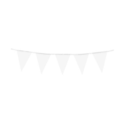 Witte Slinger Mini Folie 3m - Partywinkel - 8716764246425