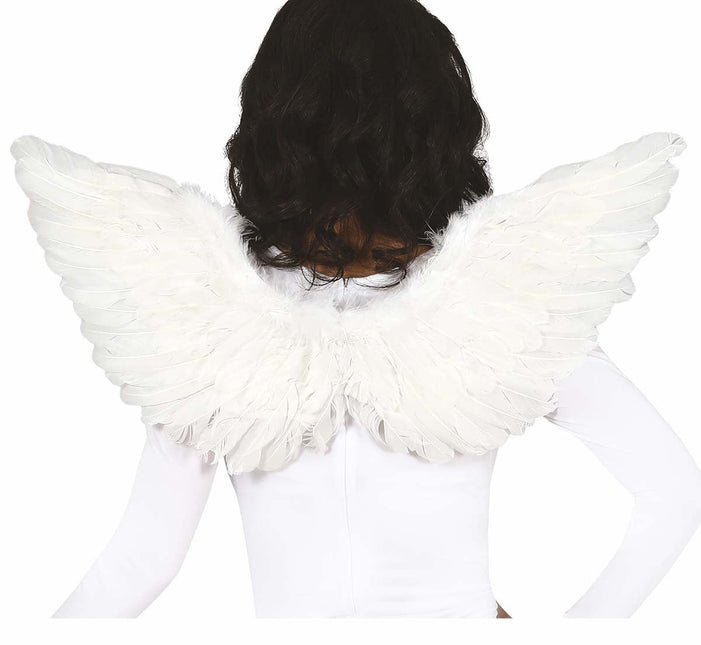 Witte Vleugels 62cm van Fiestas Guirca koop je bij Partywinkel