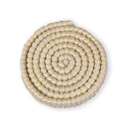 Wollkrepp weiß (100cm)