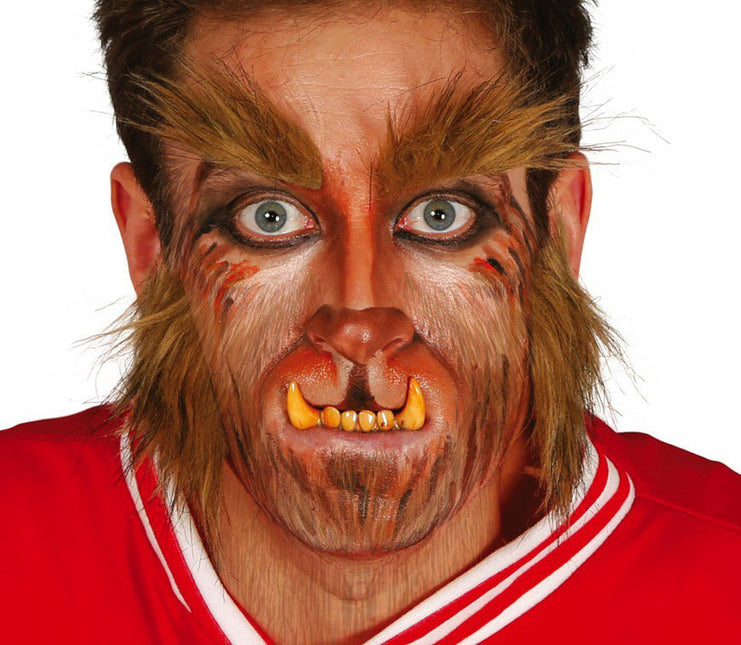 Wolfman Wenkbrauwen En Bakkebaarden van Fiestas Guirca koop je bij Partywinkel