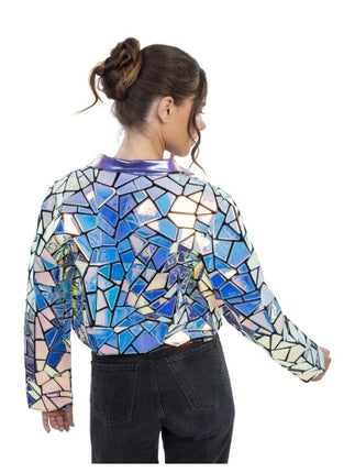 Holografische Jacke für Damen