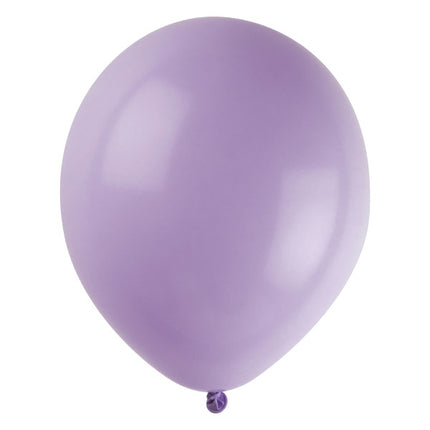 Lavendelfarbene Luftballons, 30 cm, 50 Stück