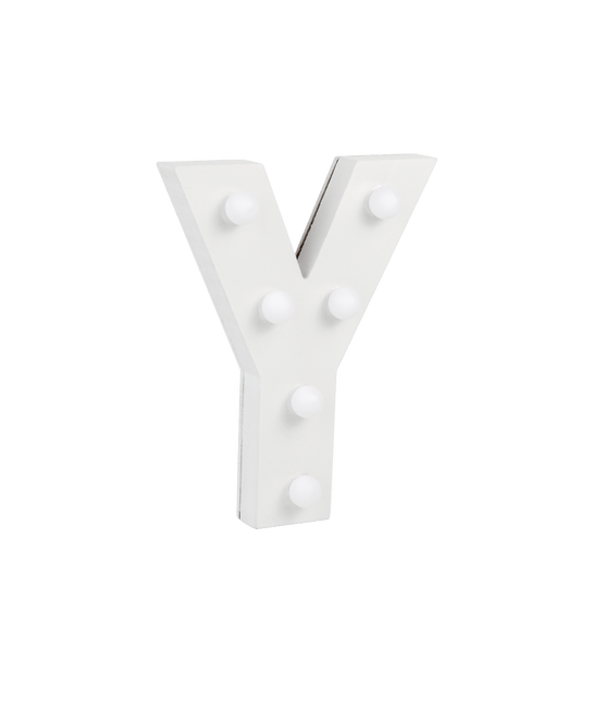 Y Licht Letter 16,5cm van Paper Dreams koop je bij Partywinkel