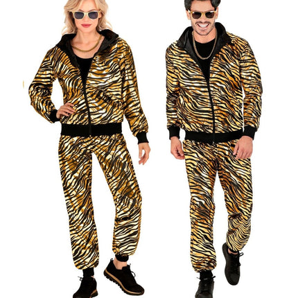 Zebra Trainingspak Fout Goud - Partywinkel - 8003558793815