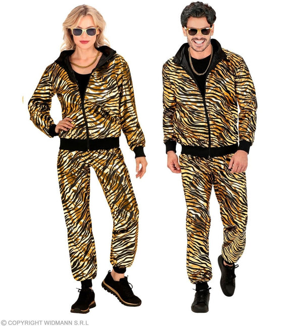 Zebra Trainingspak Fout Goud - Partywinkel - 8003558793815