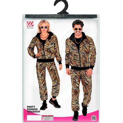 Zebra Trainingspak Fout Goud - Partywinkel - 8003558793815