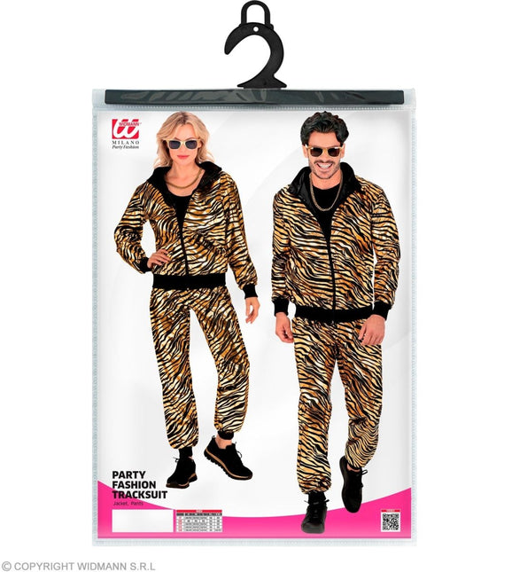 Zebra Trainingspak Fout Goud - Partywinkel - 8003558793815