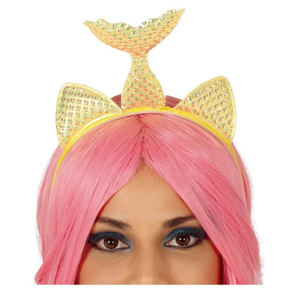 Zeemeermin Haarband Goud van Fiestas Guirca koop je bij Partywinkel