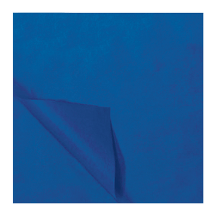 Zijdevloeipapier Donkerblauw 50x70cm 25st van Haza Witbaard koop je bij Partywinkel