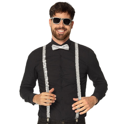 Zilveren Accessoireset 3 delig van Boland koop je bij Partywinkel