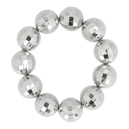 Zilveren Armband Discobal - Partywinkel - 8712026644169