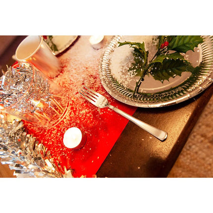 Zilveren Borden 23cm 6st - Partywinkel - 8712026200112