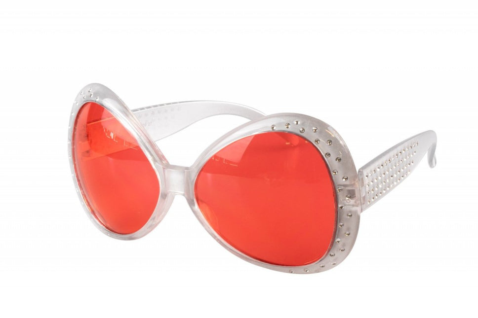 Zilveren Bril Glitters van Wilbers & Wilbers koop je bij Partywinkel