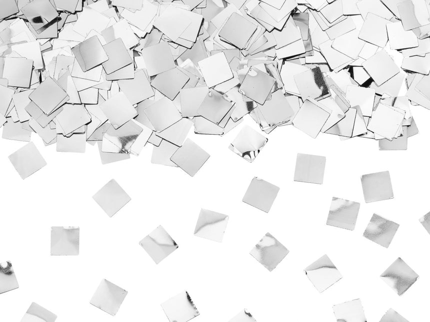 Zilveren Confetti Kanon Champagne 20,5cm van Partydeco koop je bij Partywinkel